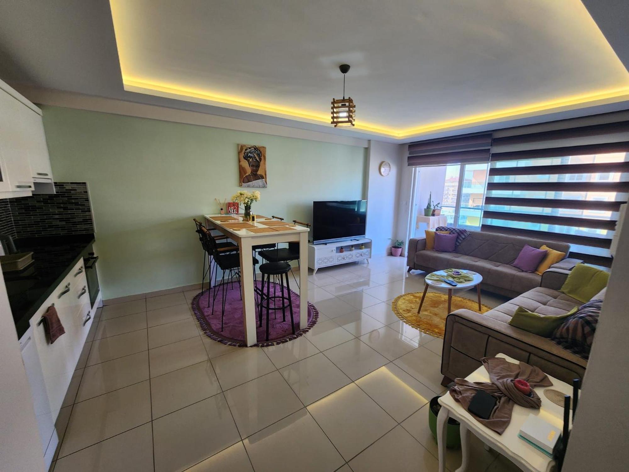 Cozy Sea View Next To The Beach, In The Mid Of The Market, Saturday Bazar, Restaurants & Bars Etc, Alanya Mahmutlar! Leilighet Eksteriør bilde